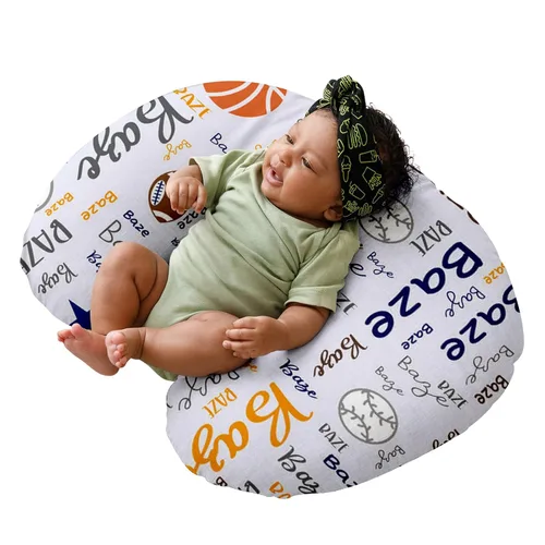 Vista 16 de Dyoart Funda de almohada de lactancia para bebé, funda de almohada personalizada para biberón, regalo personalizado para niños y niñas