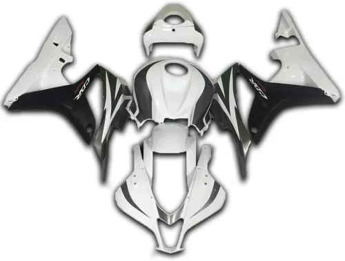 Vista 24 de Carenado negro brillante para Honda 2007 2008 CBR600RR CBR 600RR nueva inyección ABS plásticos cuerpo kit cuerpo trabajo 07 08