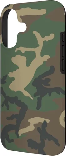 Vista 2 de Funda M81 Woodland Camouflage para iPhone 17