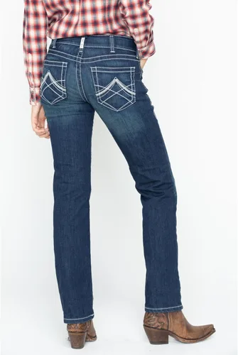 Vista 3 de ARIAT 10017216 R.E.A.L. Ocean - Jeans de equitación de pierna recta para mujer