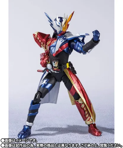 Vista 4 de Bandai Tamashii Nations S.H. Figuarts Kamen Rider Build Cross-Z Build Form Kamen Rider Figura de acción
