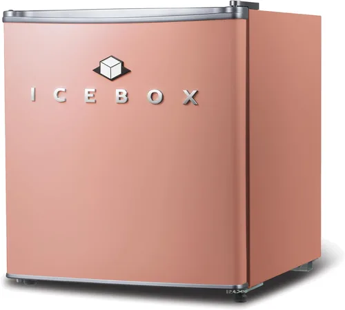 Vista 15 de ICEBOX IBMF4BLS - Mini refrigerador para dormitorio, refrigerador para el cuidado de la piel, enfriador portátil y calentador para maquillaje