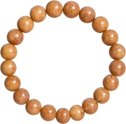 Vista 85 de Amazing Gemstone Crystal Bracelet for Women Men's Gifts - Protection Healing Crystal Bracelet - 8mm Gemstone Beaded Stretchable Bracelet Pulseras