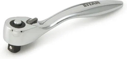 Vista 8 de Titan Tools 11324 - Destornillador con trinquete micro de 1/4 de pulgada x 4 pulgadas y 90 dientes - Verde
