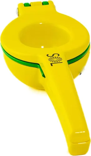 Vista 5 de SOL - Prensa de jugo de metal 2 en 1 Exprimidor de limón y lima - Exprimidor manual, Exprimidor manual de cítricos de extracción máxima, resistente
