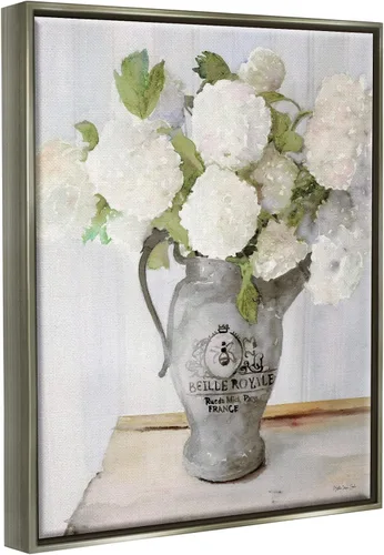 Vista 2 de Stupell Industries Stellar Design Studio - Lienzo decorativo con marco flotante, gris, 17 x 21 pulgadas, fácil de colgar y resistente, fabricado