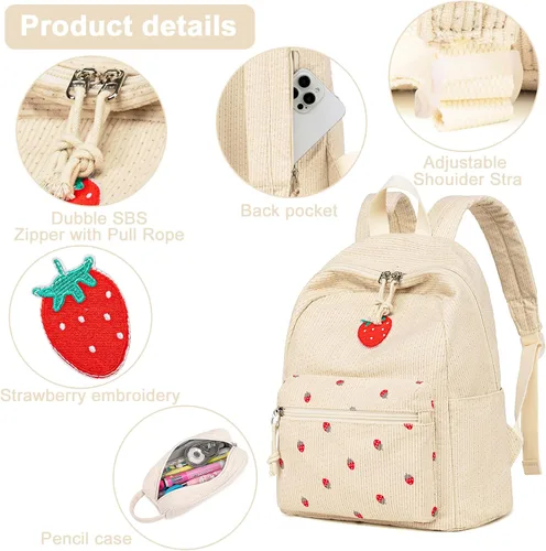 Vista 4 de Mini mochila para niñas resistente al agua pequeña mochila bolso de hombro para mujeres adultos niños viaje escolar
