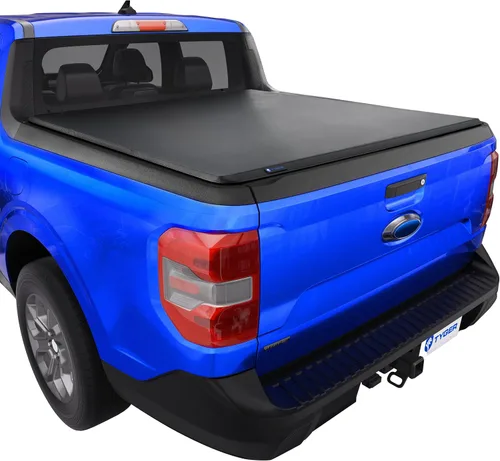 Vista 8 de Tyger Auto T1X - Cubierta enrollable suave para caja de camioneta compatible con Ford Maverick 2022-2026