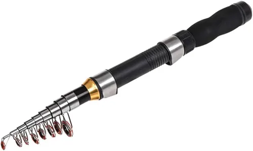 Vista 9 de Toasis Pesca Spinning Baitcast Rod Telescópica Pesca Caña 7 Modelos