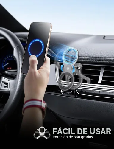 Vista 8 de eSamcore Soporte magnético para teléfono MagSafe para ventilación de aire