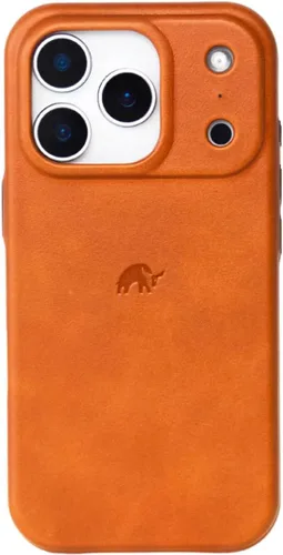 Vista 7 de Funda de cartera de cuero artesanal premium Bullstrap para iPhone 13 Ajuste impecable sin volumen y almacenamiento seguro de tarjetas Funda