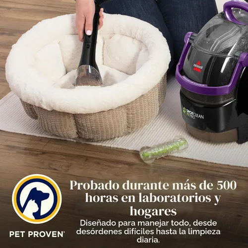 Vista 2 de [Usado] Bissell SpotClean Pet Pro - Limpiador de alfombras portátil, 2458