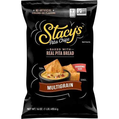 Vista 8 de Stacy’s Chips de Bagel, Todo, Sin Colorantes ni Sabores Artificiales, Bolsa de 7 oz