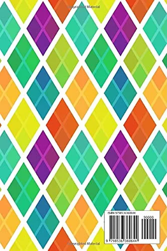 Vista 2 de Cornell Notes Notebook Rhombus Cover, Cornell Note Paper Notebook, Cornell Paper, Organizing Notes System, Note Taking - 120 pages, 6" x 9" by