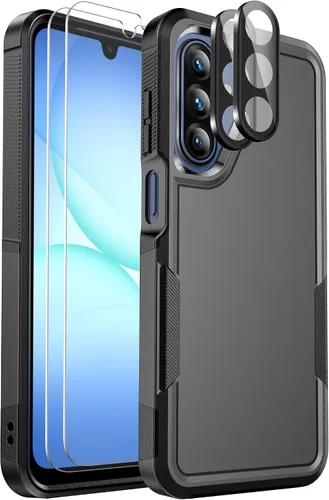 Vista 17 de Funda para teléfono Samsung Galaxy A15 5G, [protección contra caídas de grado militar de 15 pies]