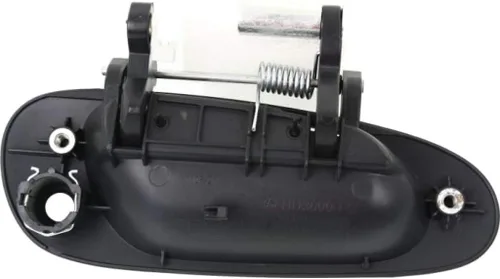 Vista 3 de KarParts360 Para Honda Civic 2002 2003 2004 2005 Manija de puerta exterior delantera, lado del conductor, negro liso con orificio para llave