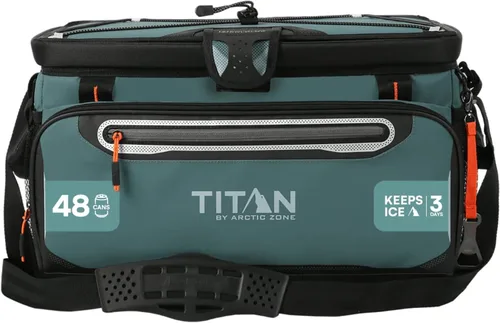 Vista 26 de Titan by Arctic Zone Deep Freeze Cooler - Zipperless Hardbody Cooler - Deep Freeze Insulation, HardBody Liner, and SmartShelf