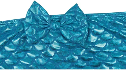 Vista 3 de FOUNDO - Traje de baño de bikini con diseño de cola de sirena 3 piezas