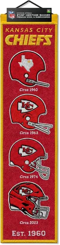 Vista 61 de Pendón hereditario de 8 x 32 pulgadas de Winning Streak , talla única Arizona Cardinals