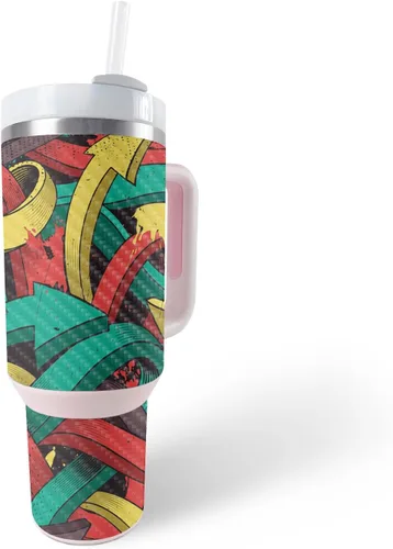 Vista 15 de MightySkins Skin - Vaso de vinilo compatible con Stanley The Quencher H2.0 FlowState de 40 onzas – Puppy Fall Funda protectora de vinilo duradera