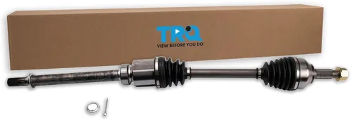 Vista 186 de TRQ Conjunto de eje CV delantero del lado del conductor o del pasajero Compatible con Subaru Crosstrek 2016-2017 2014-2015 XV Crosstrek Para
