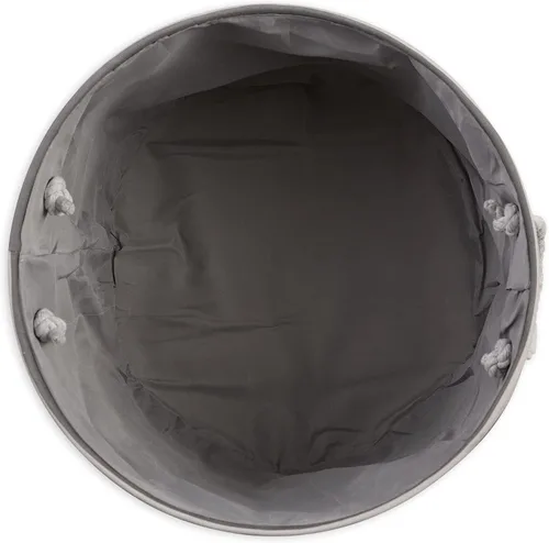 Vista 39 de Bone Dry - Cesta de almacenamiento para mascotas, diseño de parche de pata rayado, aguamarina, rectángulo pequeño