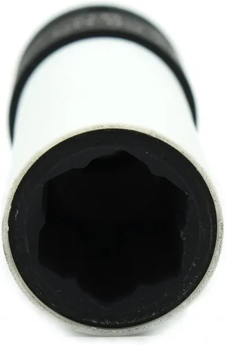 Vista 3 de TMAX Zócalo de bloqueo de rueda de 0.669 in de impulsión de 1/2 pulgada para Mercedes Benz 3.35 pulgadas de largo Impact-Rated Chromoly Steel