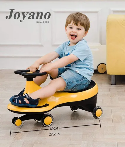 Vista 4 de Coche Cebra, Ruedas LED Intermitentes, Vehículo de Montar con Movimiento de Giro, Giro y Balanceo para Niños y Niñas, Sin Baterías, Engranajes