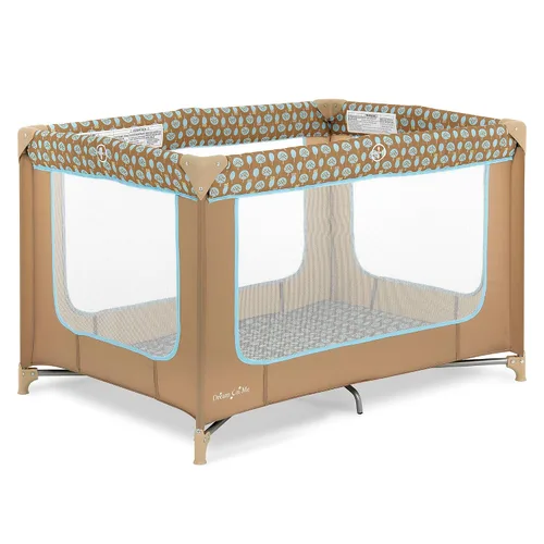 Vista 17 de Dream On Me Zodiak Corral portátil, compacto para viajes, bolsa de Gris oscuro