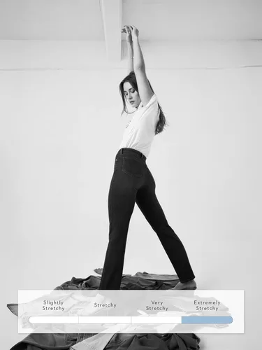 Vista 3 de NYDJ - Pantalones de mezclilla rectos Marilyn para mujer Biscayne