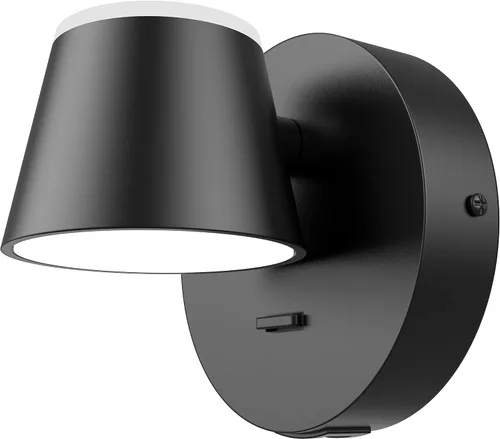 Vista 15 de URSOLA Aplique de pared que funciona con pilas con control remoto, lámpara de pared recargable con batería LED de 9000mAh, 3CCT y ajustable