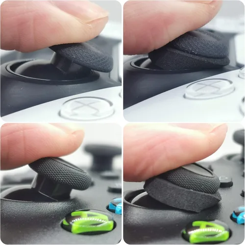 Vista 6 de Thumb Grip Controller Gamepad Raised Antislip Thumb Stick Grips Thumbsticks Joystick Cap for PS54,Switch Pro Controller-Precision