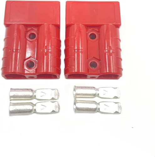 Vista 6 de daier Kit de conector rápido de batería de 2 piezas, enchufe de 50 A, conectar desconectar el remolque del cabrestante