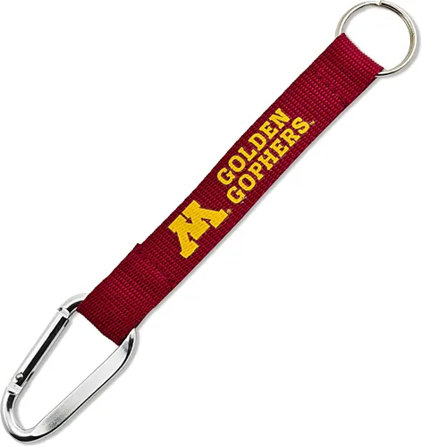 Vista 19 de Llavero con Cordón y Mosquetón de Marea Carmesí de la NCAA Alabama