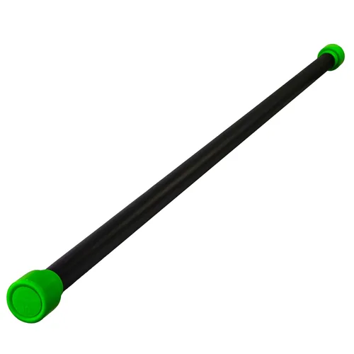 Vista 6 de CanDo Jumbo WaTE Bar - Barra de ejercicio con peso de 20 libras, color negro, para entrenamiento de fuerza, tonificación y terapia física