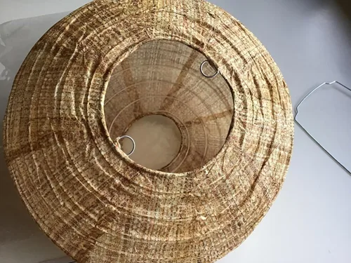 Vista 5 de 6 linternas de papel redondas decorativas colgantes para Año Nuevo, cumpleaños, boda, Navidad, graduación, decoración de fiestas en interiores