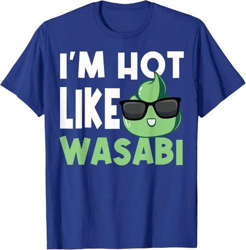 Vista 16 de Wasabi - Camiseta de condimentos de pasta picante de rábano picante japonés, Negro