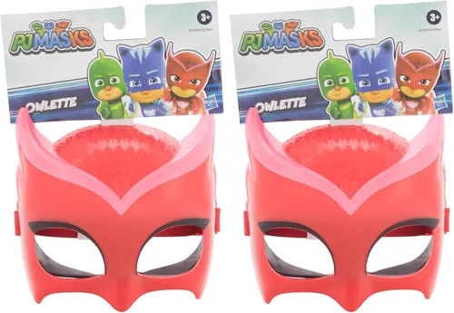 Vista 9 de PJ Masks - Máscara de héroe para preescolar, máscara de disfraz para niños de 3 años en adelante Gekko