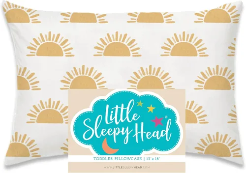 Vista 10 de Funda de almohada para jóvenes Little Sleepy Head - 100% funda de almohada de algodón y hipoalergénica - Funda de almohada envolvente de ajuste