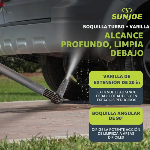 Vista 6 de Sun Joe Kit de limpieza automática para lavadoras a presión de hasta 3500