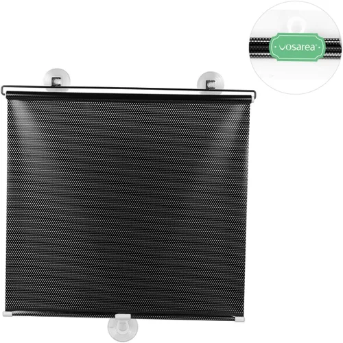 Vista 7 de Persianas enrollables opacas con ventosas, 49, 20.9 x 18.9 in, para puertas de Windows, cortinas de oscurecimiento de la habitación, persianas