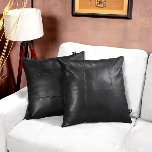 Vista 7 de Funda de almohada de piel de cordero – silla, cama, diván, funda de cojín para sofá, fundas decorativas para sala de estar y dormitorio, 14 x 14