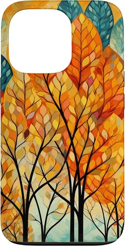 Vista 12 de Fall Theme & Autumn Leaves & Colorful Trees, Fall Colors Case for iPhone 16