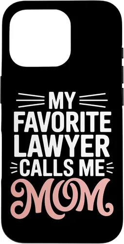 Vista 20 de My Favorite Lawyer Calls Me Mom Proud Law School Parent Case for iPhone 17
