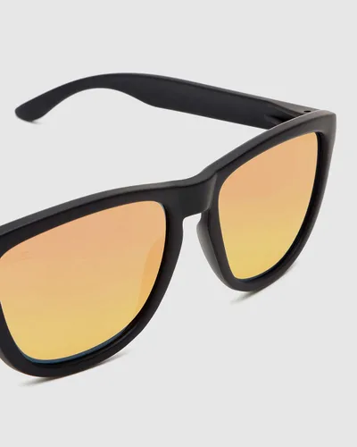 Vista 7 de Hawkers Uno Gafas de sol para hombre y mujer (luz diurna), Negro carbón Rojo