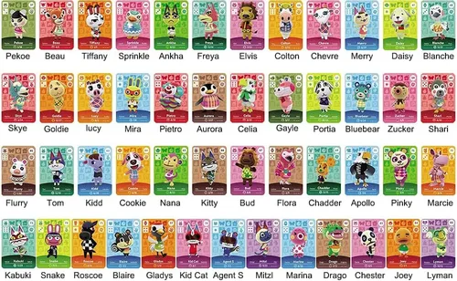 Vista 4 de 91Pcs Mini NFC Cards Compatible with Animal Crossing Amibo Cards