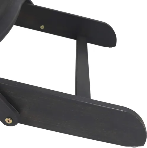 Vista 5 de Christopher Knight Home Christine - Silla plegable Adirondack de madera de acacia para exteriores, color gris oscuro