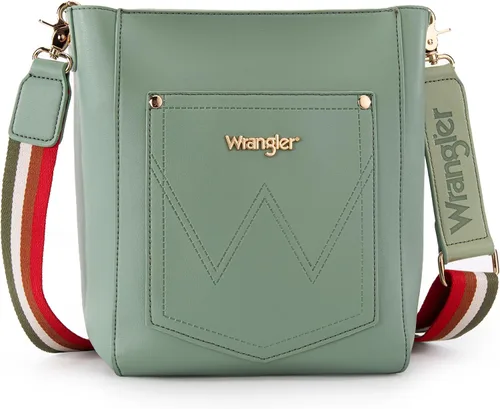 Vista 2 de Wrangler Bolsos de hombro para mujer con correa de guitarra