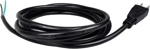 Vista 4 de Cable de fuente de alimentación de repuesto de calibre 18 de 3 clavijas resistente de 10 pies 110V 115V 120V coleta para electrodoméstico de CA