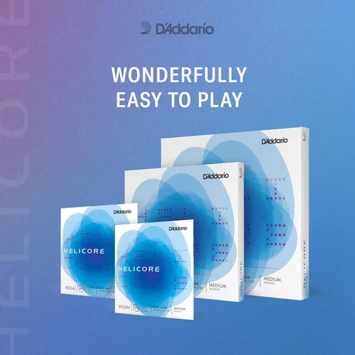Vista 2 de D 'Addario Violín Set de 5 cuerdas